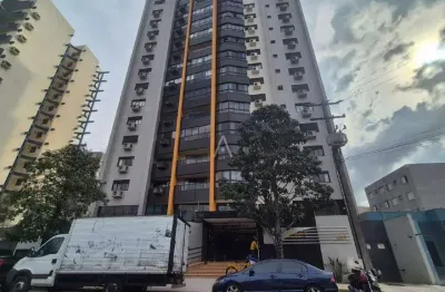 Exelente apartamento no centro de cascavel, semimobiliado