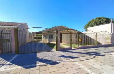 Excelente casa residencial com peça comercial para locação em cascavel - pr