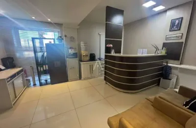 Sala comercial para locação no centro em cascavel no edificio formato