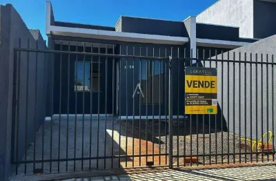 Casa residencial 2 quartos à venda no bairro barcelona em cascavel por r$ 255.000,00