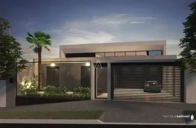 Casa à venda com 1 suíte, 2 quartos e piscina, localizada no paraiso tropical, em cascavel - pr., por r$ 1.400.000,00