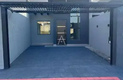 Casa à venda com 1 suíte, 2 quartos e churrasqueira, localizada no alto do florais, em cascavel - pr., por r$ 380.000,00