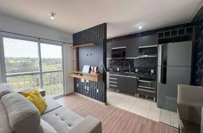 Apartamento semi mobiliado para locação no bairro florais do paraná, em cascavel.