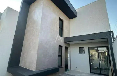 Sobrado à venda com 3 suíte, localizado no bairro jardim veredas, em cascavel - pr., por r$ 860.000,00