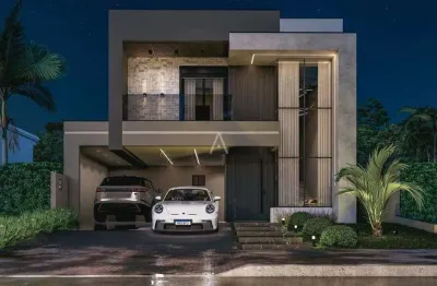 Sobrado à venda com 3 suites no condominio terras alpha, cascavel - pr, r$ 3.000.000,00