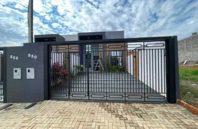 Casa à venda com 3 quartos sendo 1 suite no bairro universitario, cascavel - pr, r$ 450.000,00