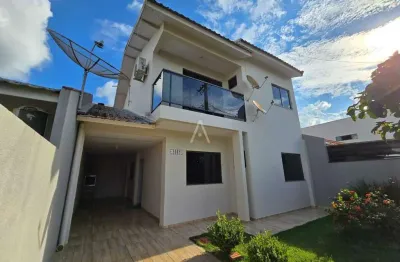 Sobrado 4 quartos para aluguel no bairro jardim pancera em toledo por r$ 2.500,00