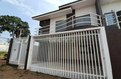 Sobrado á venda no bairro porto seguro em cascavel - pr, r$ 600.000,00