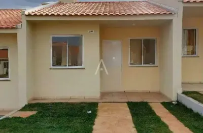 Casa à venda, com 2 quartos, localizada em condominio bairro floresta, em cascavel - pr.