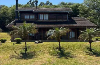 Imóvel rural para venda com chalé de 160m² privativos e área total de 110.359 m², localizado há11 km de cascavel - pr., por r$ 3.990.000,00