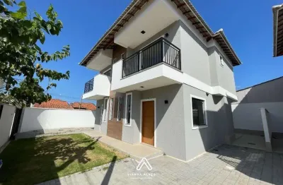 Casa com 2 dormitórios à venda, 65m² por r$ 420.000,00 -barroco - maricá/rj