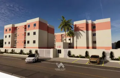 Apartamento com 2 dormitórios à venda, por r$ 234.600 - cond. flores de maio (sa