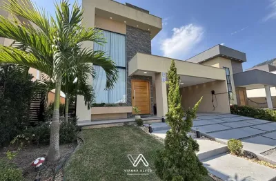 Casa de alto padrão com 3 dormitórios à venda, 370m² por r$1.290.000 - cond. alp