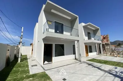 Casa com 3 dormitórios à venda, 155m² por r$ 520.000 - barroco (itaipuaçu) - mar