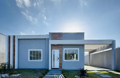 Casa com 3 dormitórios à venda, 364m² por r$ 460.000 - cond. eco place (ubatiba)