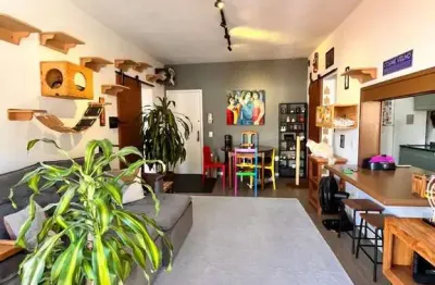 Apartamento com dependência completa à venda, 67m² por r$ 900.000 -  cosme velho