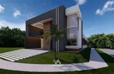 Casa com 3 suítes á venda, 378m² por r$ 1.350.000 - cond. alphaville ii (inoã) -