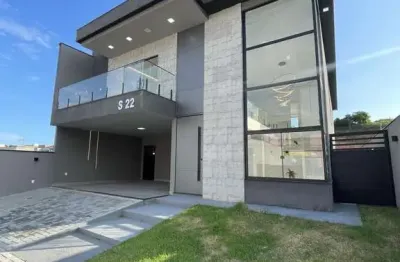 Casa com 4 quartos, 380m² por R$ 1.300.000 - Cond. Solaris (Cajueiros) - Maricá/