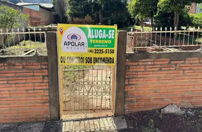 Terreno comercial para alugar na rua visconde de tamandaré, 1076, santa terezinha, pato branco, 470 m2 por r$ 2.000