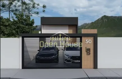 Casa de 2 quartos sendo 1 suite - moderna e espaçosa no loteamento arvoredo pinheiral/rj