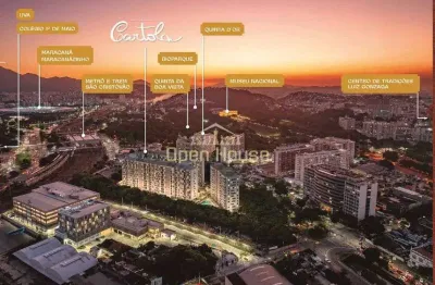 Seu novo apê em são cristóvão! studios e 2 quartos com suíte, rooftop e lazer total | a partir de r