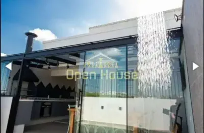 Cobertura à venda no jardim normandia com varanda gourmet, 3 quartos, 2 vagas e 120 m²