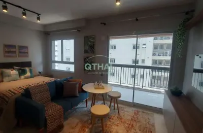 Studio Mobiliado para Alugar de 34m² com 01 dormitório, sem vaga na Vila Clementino.