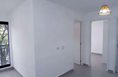 Apto novo para alugar na Vila Guarani de 35m² com 2 quartos, sem vaga.