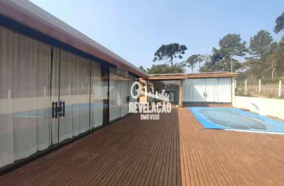 Chácara no caminho do vinho à venda, 8201 m² por r$ 1.800.000 - colônia murici - são josé dos pinhais/pr