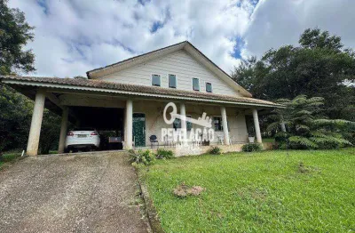 Chácara com  linda casa para alugar, 32690 m² por r$ 10.000/mês - cachoeira - são josé dos pinhais/pr