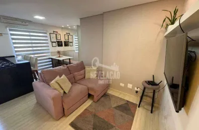 Apartamento com 2 dormitórios para alugar, 50 m² por R$ 3.563,00/mês - Carioca - São José dos Pinhais/PR