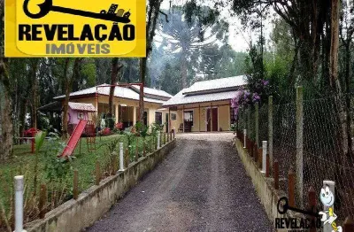 Chácara com 4 dormitórios à venda, 26327 m² por r$ 1.700.000,00 - roça velha - são josé dos pinhais/pr