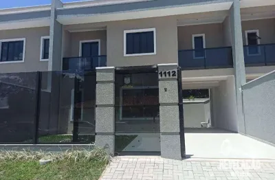 Sobrado com 3 dormitórios à venda, 120 m² por r$ 690.000,00 - afonso pena - são josé dos pinhais/pr