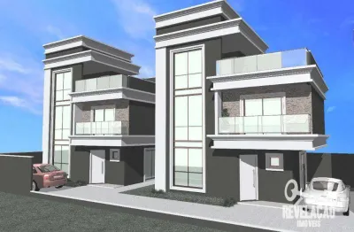 Sobrado com 3 dormitórios à venda, 144 m² por r$ 800.000,00 - uberaba - curitiba/pr