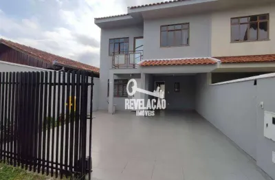 Sobrado com 3 dormitórios à venda, 102 m² por r$ 595.000,00 - aristocrata - são josé dos pinhais/pr