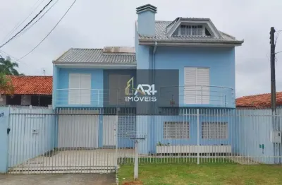 Sobrado triplex com piscina e 5 dormitórios à venda no bairro cajuru em curitiba/pr