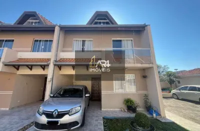 Sobrado à venda em condomínio no bairro cajuru em curitiba/pr