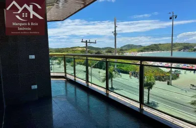 Apartamento com 4 dormitórios para alugar, 230 m² por r$ 10.630,00/mês - praia do forte - cabo frio/rj
