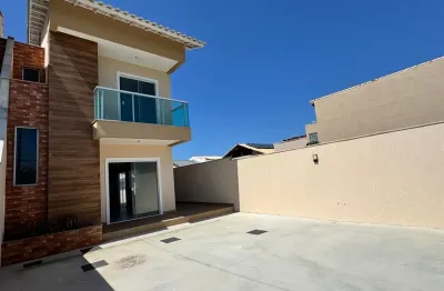 Casa duplex independente lançamento em cabo frio aceita financiamento bancário