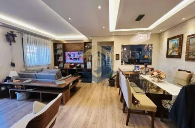 Apartamento p/ alugar c/ 130 m², 3 suítes ar condicionado, salas amplas, escritório, varanda gourmet - anita garibaldi - vila isabel éber - jundiaí/sp