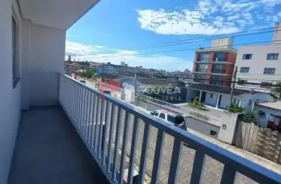 Apartamento para venda em navegantes, centro, 2 dormitórios, 1 suíte, 2 banheiros, 1 vaga