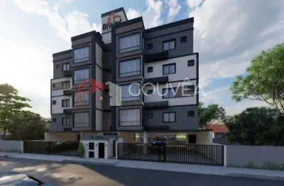 Apartamento para venda em piçarras, itacolomi, 2 dormitórios, 1 suíte, 2 banheiros, 1 vaga