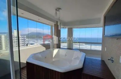 Cobertura para venda em navegantes, gravatá, 3 dormitórios, 3 suítes, 4 banheiros, 2 vagas