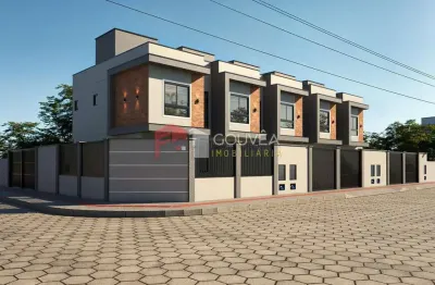 Sobrado geminado para venda em navegantes, gravatá, 2 dormitórios, 2 suítes, 3 banheiros, 1 vaga