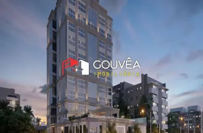 Apartamento para venda em navegantes, centro, 1 dormitório, 1 suíte, 2 banheiros, 2 vagas