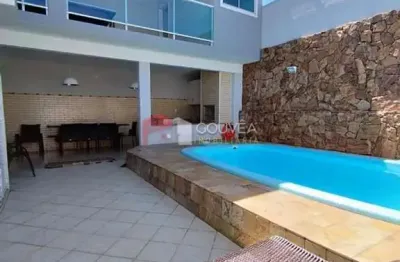 Casa para venda em itajaí, cordeiros, 4 dormitórios, 1 suíte, 3 banheiros, 2 vagas