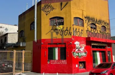 Venda salão de ± 70 m² + casa de 2 dormitórios, sala, cozinha, 3 banheiros e quintal - ipiranga