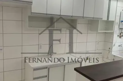 Apartamento com planejados na cozinha e banheiro para locação