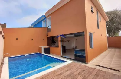 Sobrado com 3 quartos, suarão, itanhaém - r$ 730 mil, cod: 190