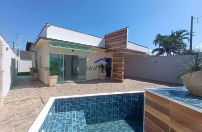 Casa com 3 quartos, jardim jamaica, itanhaém - r$ 750 mil, cod: 420
